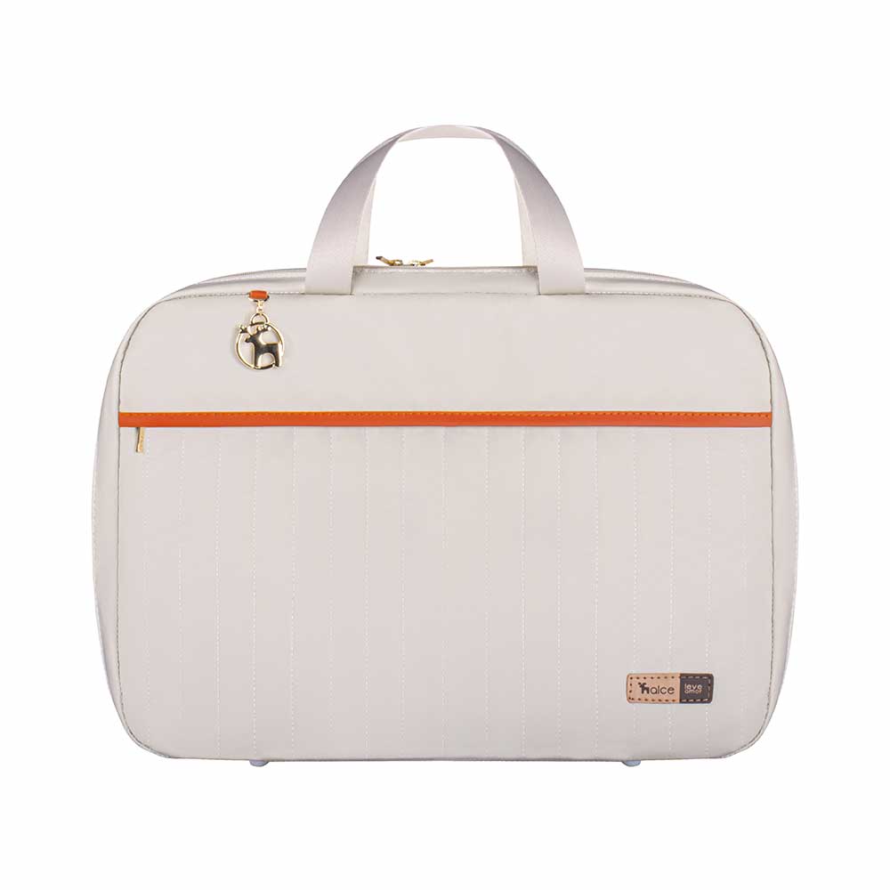 Mala Maternidade Coleção Cores - Creme e Laranja