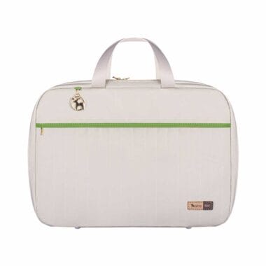 Mala Maternidade Coleção Cores - Creme e Verde