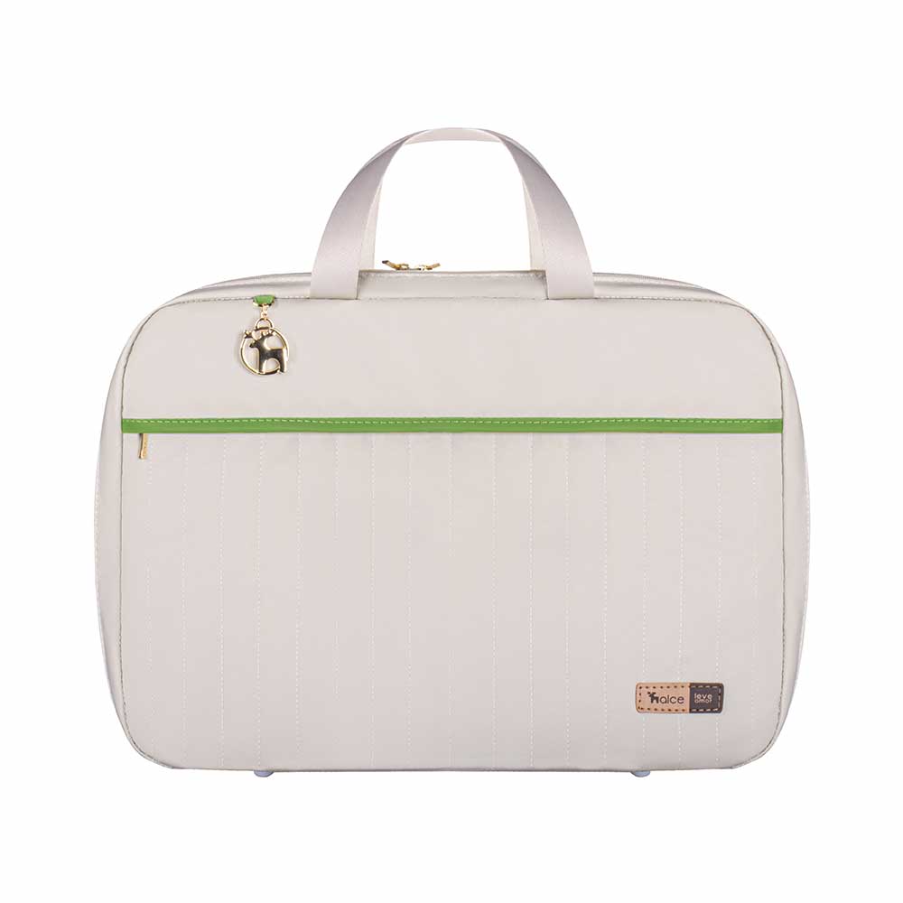 Mala Maternidade Coleção Cores - Creme e Verde