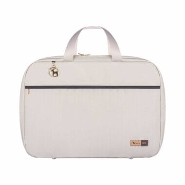 Mala Maternidade Coleção Cores - Creme e Preto