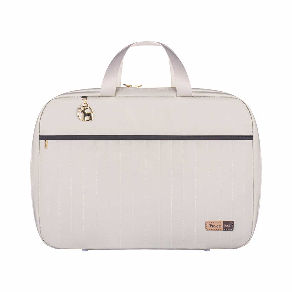 Mala Maternidade Coleção Cores - Creme e Preto