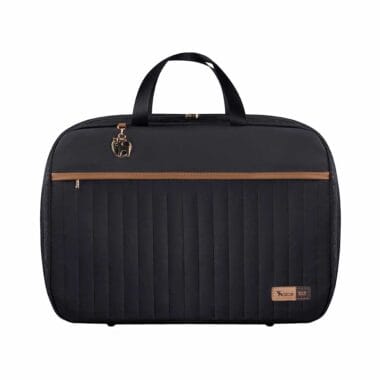 Mala Maternidade Coleção Cores - Preto e Caramelo