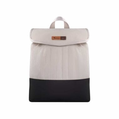Mochila Maternidade Coleção Cores - Creme e Preto