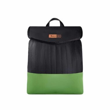 Mochila Maternidade Coleção Cores - Preto e Verde