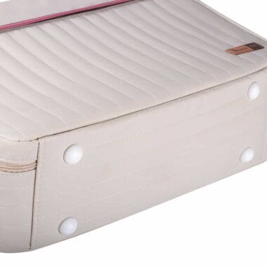 Mala Maternidade Coleção Cores - Creme e Pink