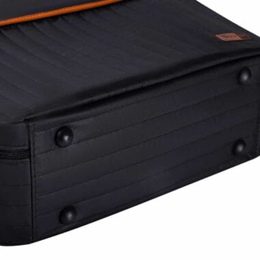 Mala Maternidade Coleção Cores - Preto e Laranja