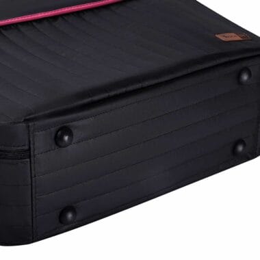 Mala Maternidade Coleção Cores - Preto e Pink