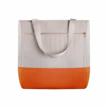 Bolsa Maternidade Coleção Cores - Creme e Laranja