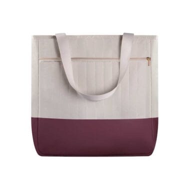 Bolsa Maternidade Coleção Cores - Creme e Marsala