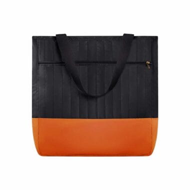 Bolsa Maternidade Coleção Cores - Preto e Laranja