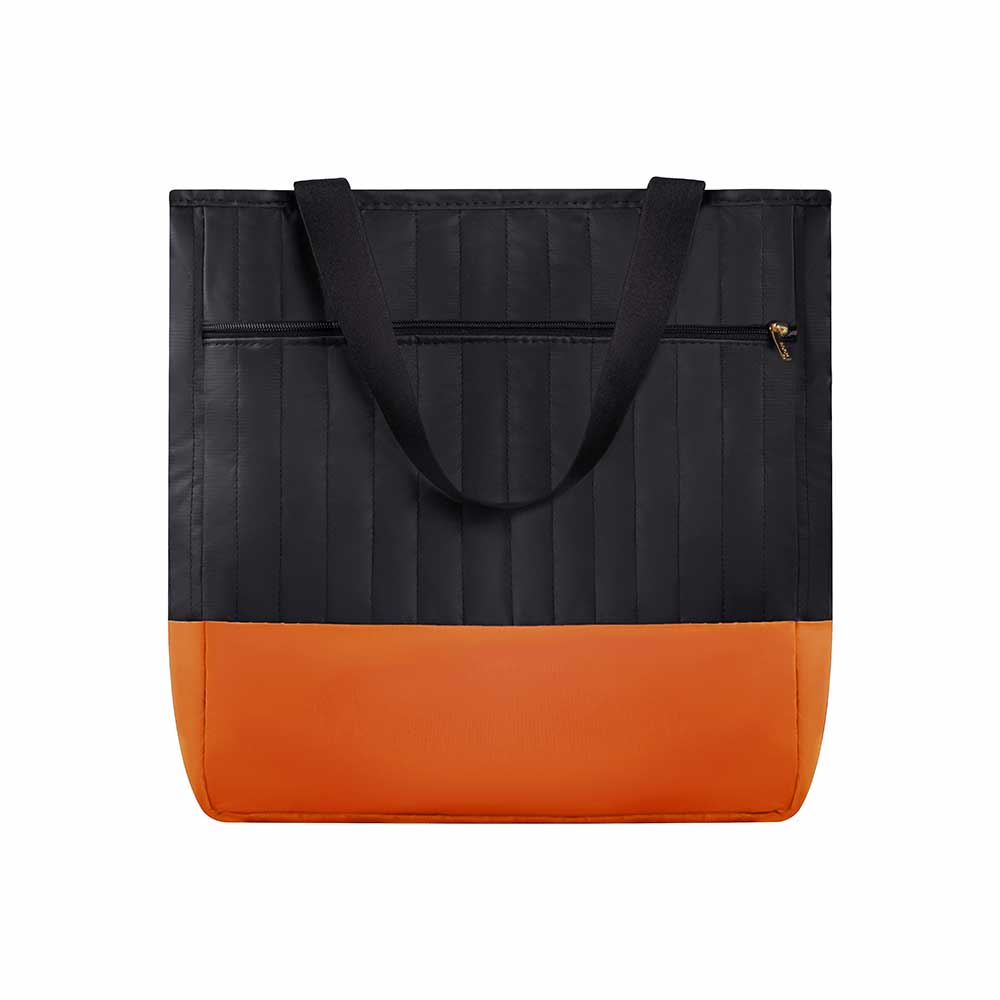 Bolsa Maternidade Coleção Cores - Preto e Laranja - Imagem 3