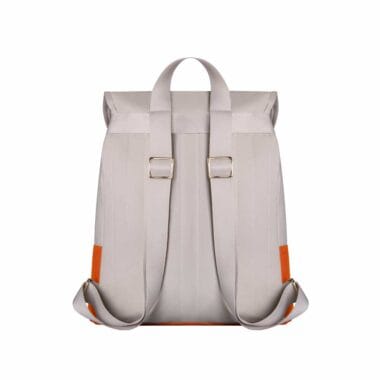 Mochila Maternidade Coleção Cores - Creme e Laranja