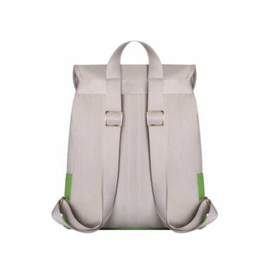 Mochila Maternidade Coleção Cores - Creme e Verde