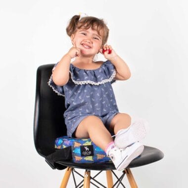 Assento de Alimentação (elevação) e Cinto Espacial Redondo