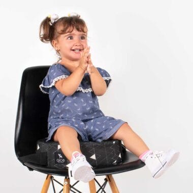 Assento de Alimentação (elevação) e Cinto Minimalista Redondo