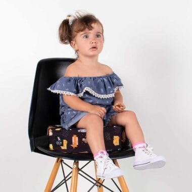 Assento de Alimentação (elevação) e Cinto Pets Redondo