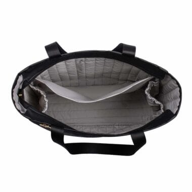 Bolsa Maternidade Coleção Cores - Preto e Laranja