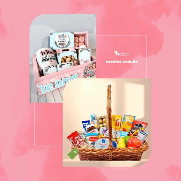 Cesta matinal para mães com bebês