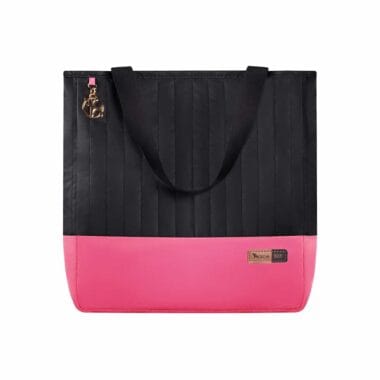 Bolsa Maternidade Coleção Cores - Preto e Pink