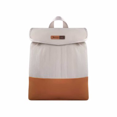 Mochila Maternidade Coleção Cores - Creme e Caramelo