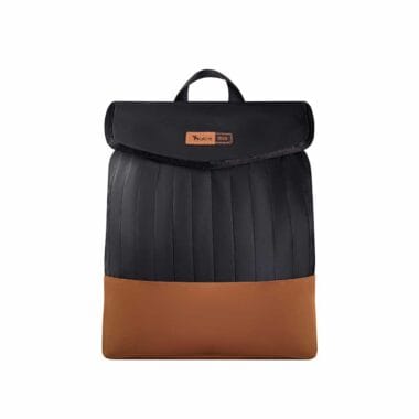 Mochila Maternidade Coleção Cores - Preto e Caramelo