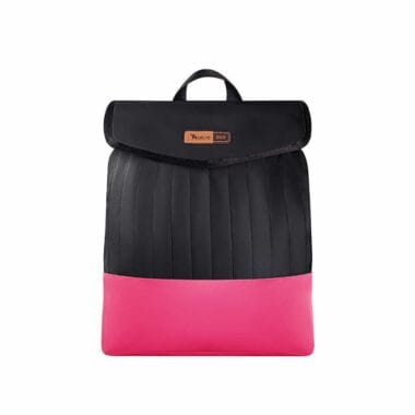 Mochila Maternidade Coleção Cores - Preto e Pink