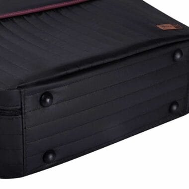 Mala Maternidade Coleção Cores - Preto e Marsala