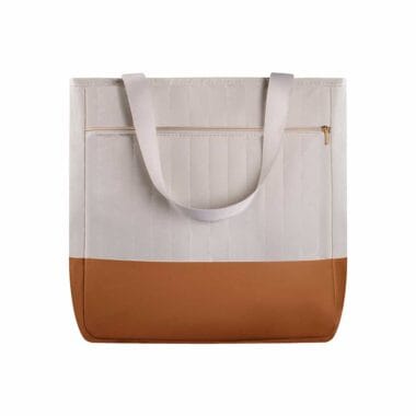 Bolsa Maternidade Coleção Cores - Creme e Caramelo