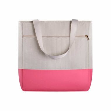 Bolsa Maternidade Coleção Cores - Creme e Pink