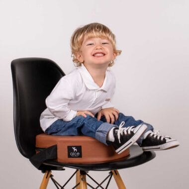 Assento de Alimentação e Elevação Redondo Caramelo (Avulso)