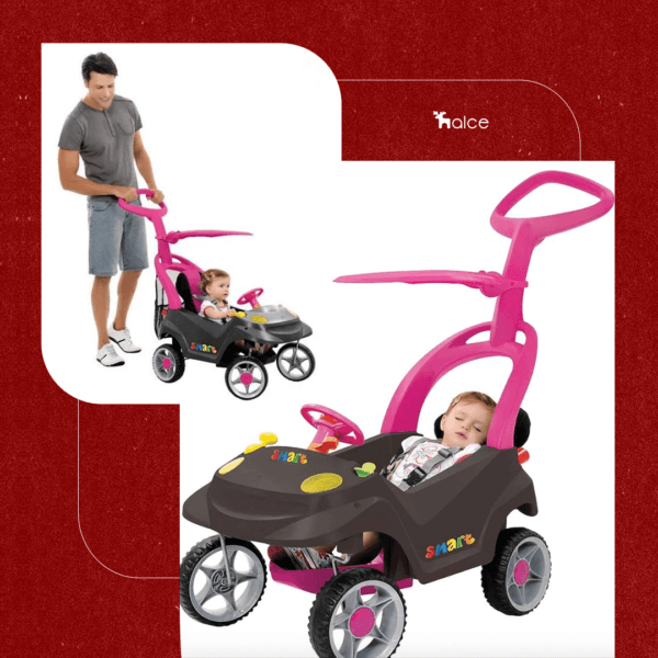 Triciclo/carrinho para passeios com bebês