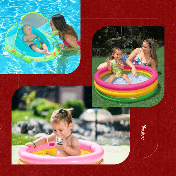 Bóia divertida para bebês