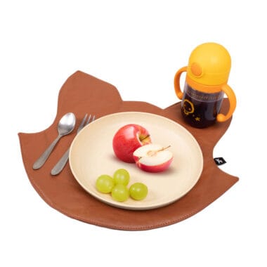 Jogo Americano Infantil Impermeável Sousplat Raposinha Caramelo