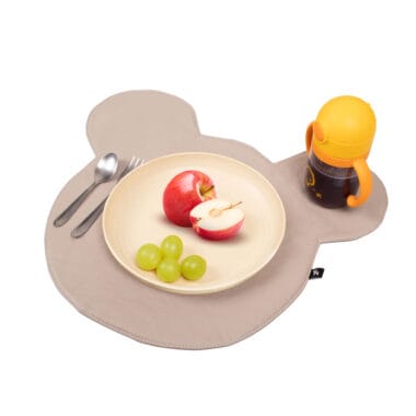 Jogo Americano Infantil Impermeável Sousplat Ursinho Nude