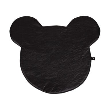 jogo americano infantil impermeável sousplat urso preto