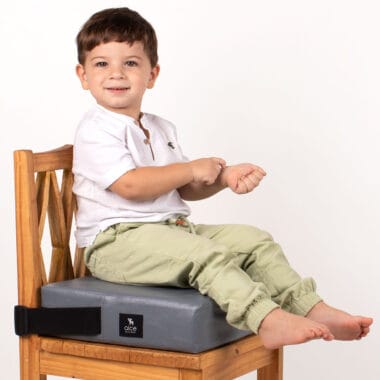 Assento de Alimentação e Elevação Quadrado Cinza (Avulso)