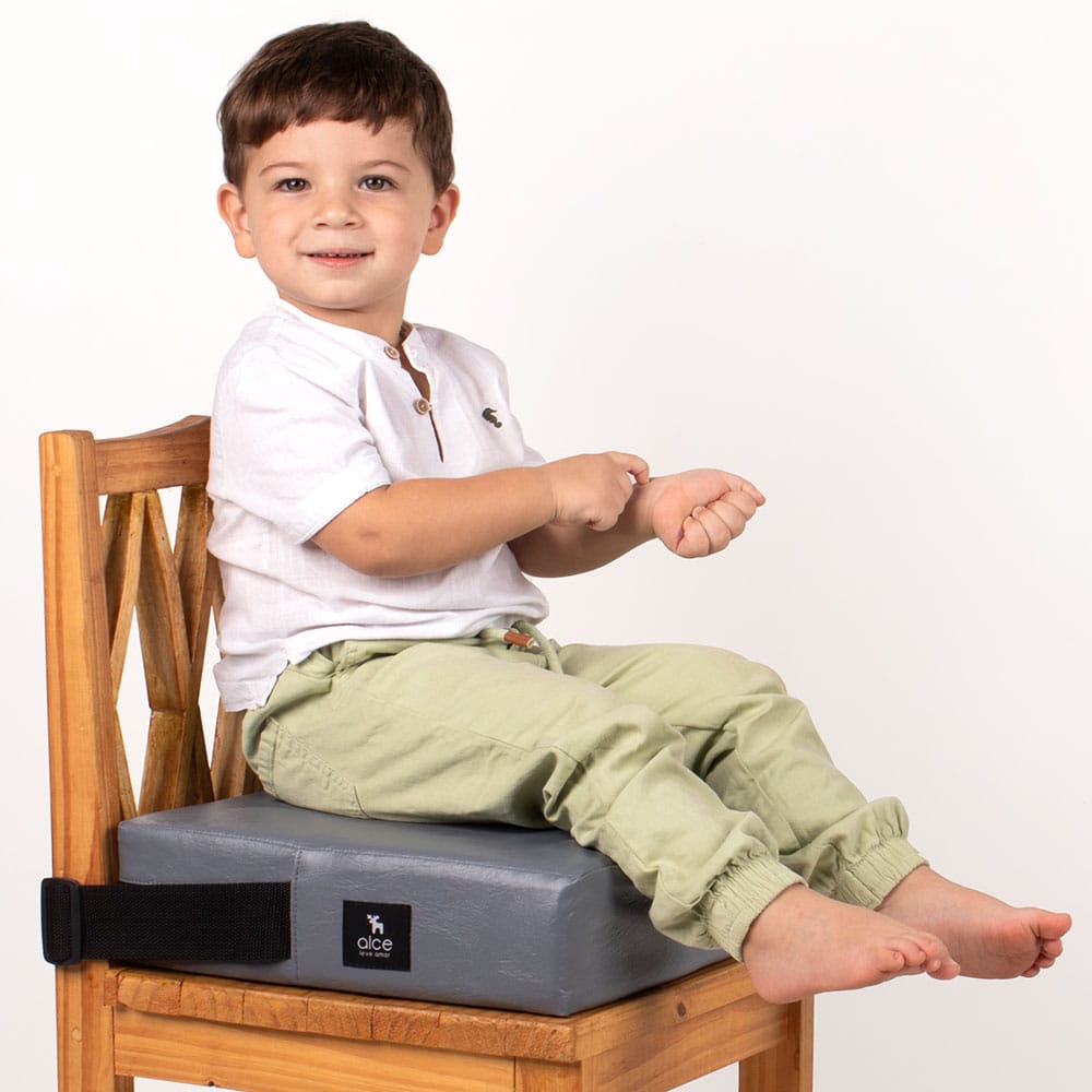 Assento de Alimentação e Elevação Quadrado Cinza (Avulso) - Imagem 4