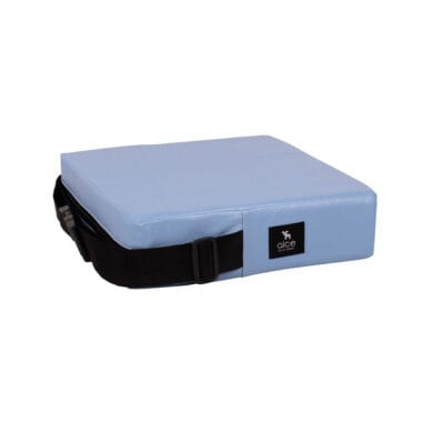 Assento De Alimentação Quadrado E Cinto Azul