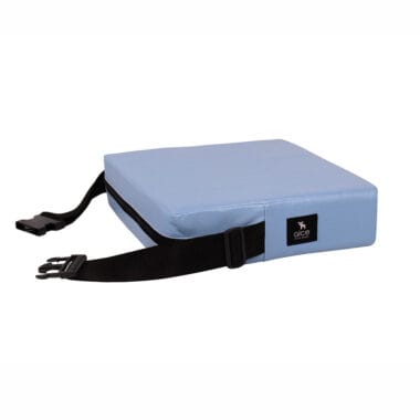 Assento De Alimentação Quadrado E Cinto Azul