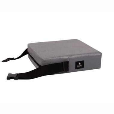 Assento De Alimentação Quadrado E Cinto Cinza