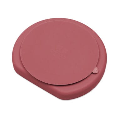 Kit Introdução Alimentar Prato Silicone com Ventosa Marsala