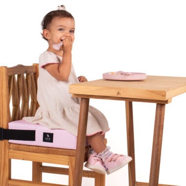 Assento de Alimentação e Elevação Quadrado Rosa (Avulso)