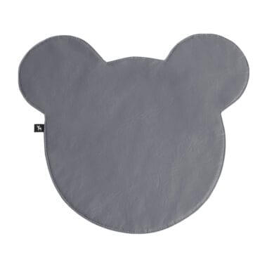 Jogo Americano Infantil Impermeável Sousplat Ursinho Cinza