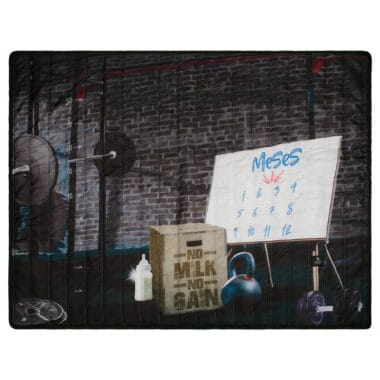 Tapete Mesversário Baby Fitness