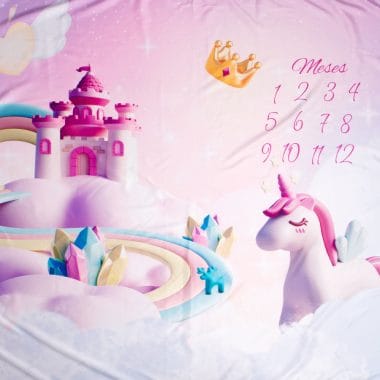 Cenário Mesversário Princesas