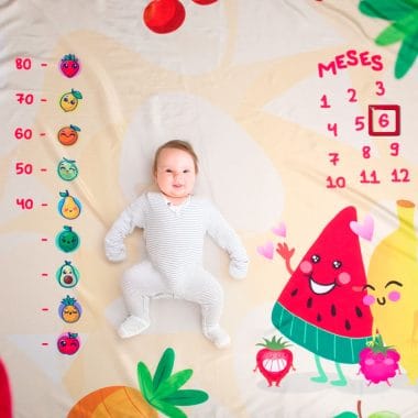 Cenário Mesversário Frutinhas