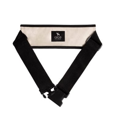 Assento de Alimentação Redondo e Cinto Nude