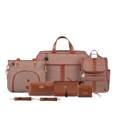 Kit Lebaby 7 Peças Cappuccino