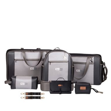 Kit Londres Cinza 7 Peças