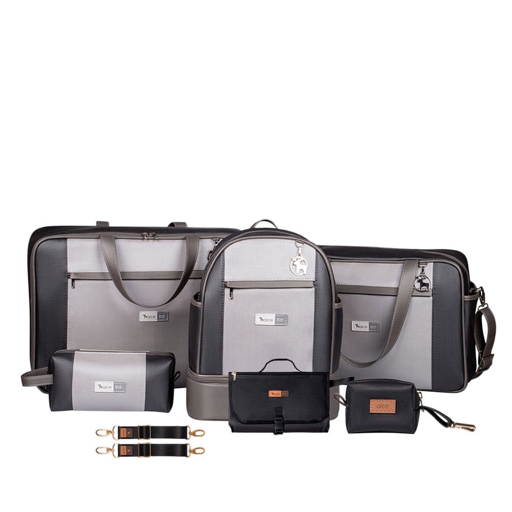 Kit Londres Cinza 7 Peças